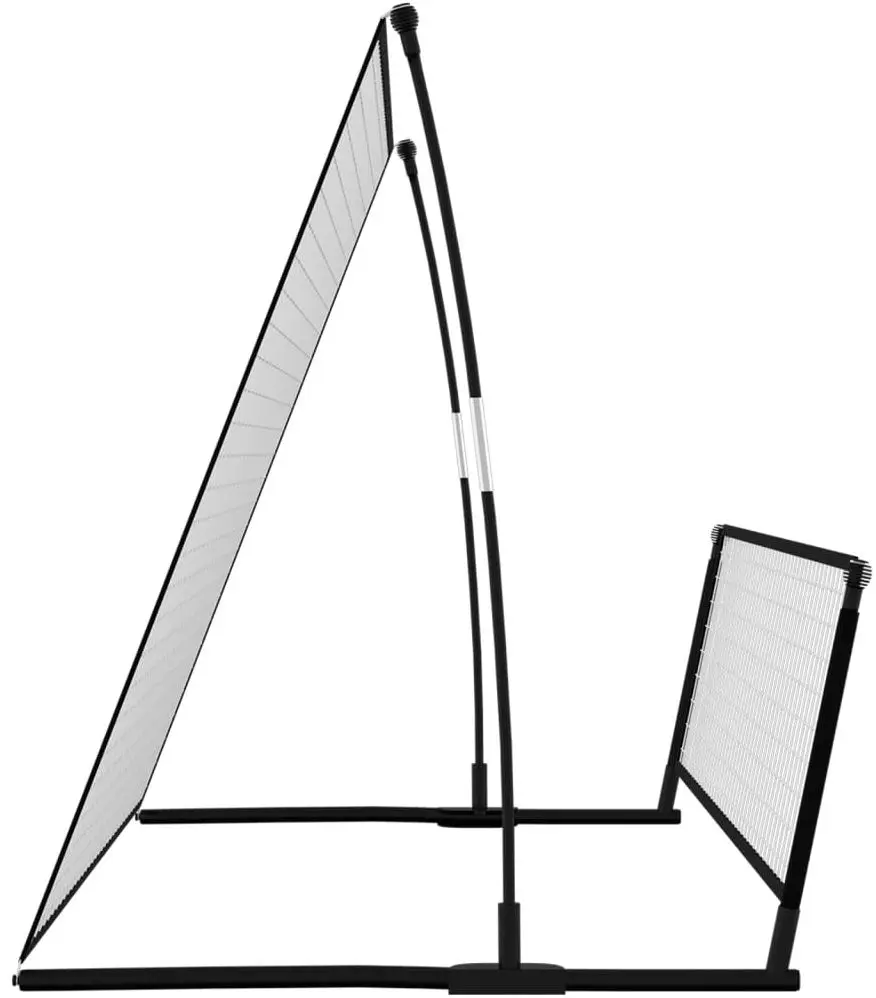 Poarta de antrenament VidaXL 93373 (Black)