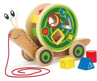 Sortator Hape Snail E0349 (Wood/Green)