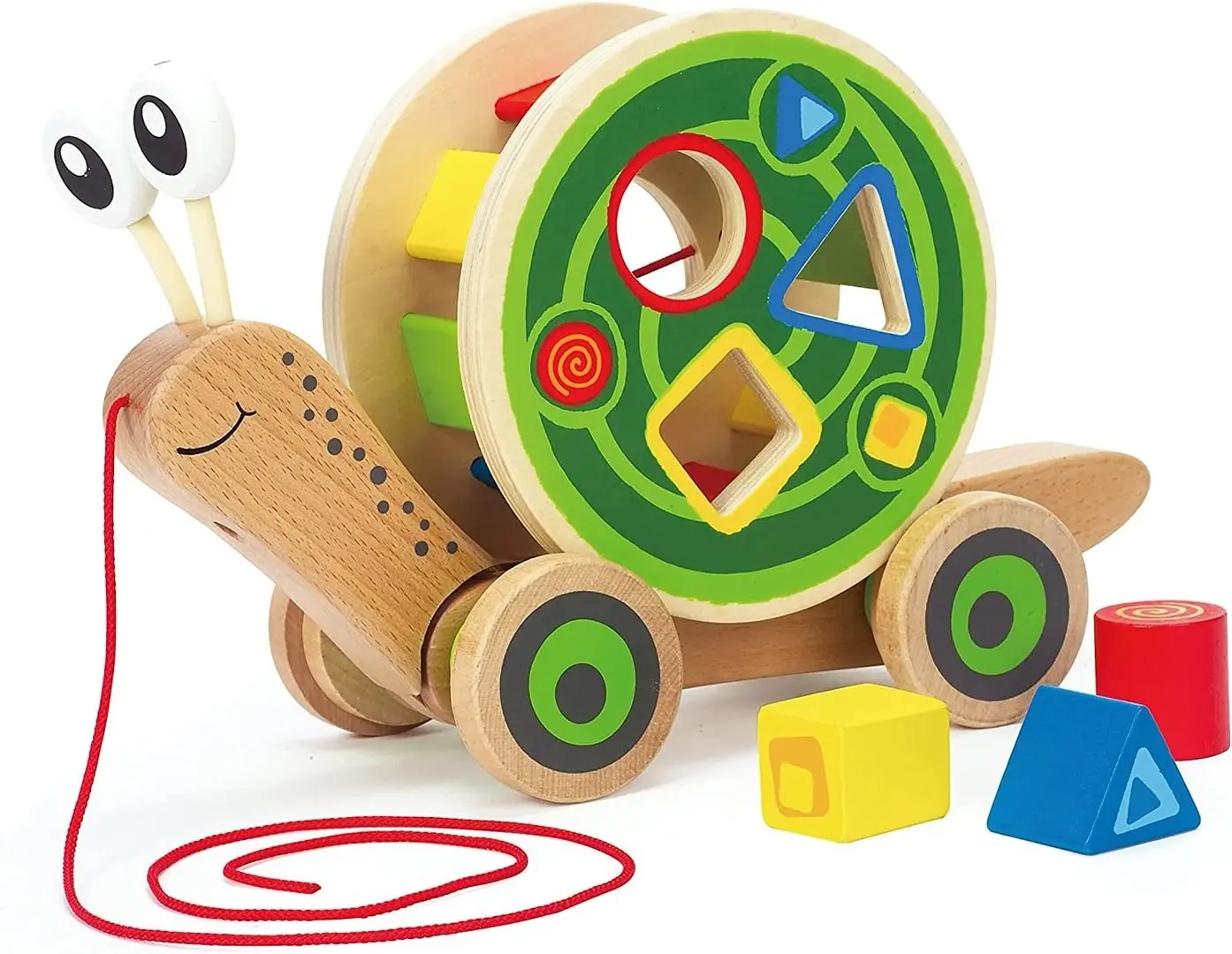 Sortator Hape Snail E0349 (Wood/Green)