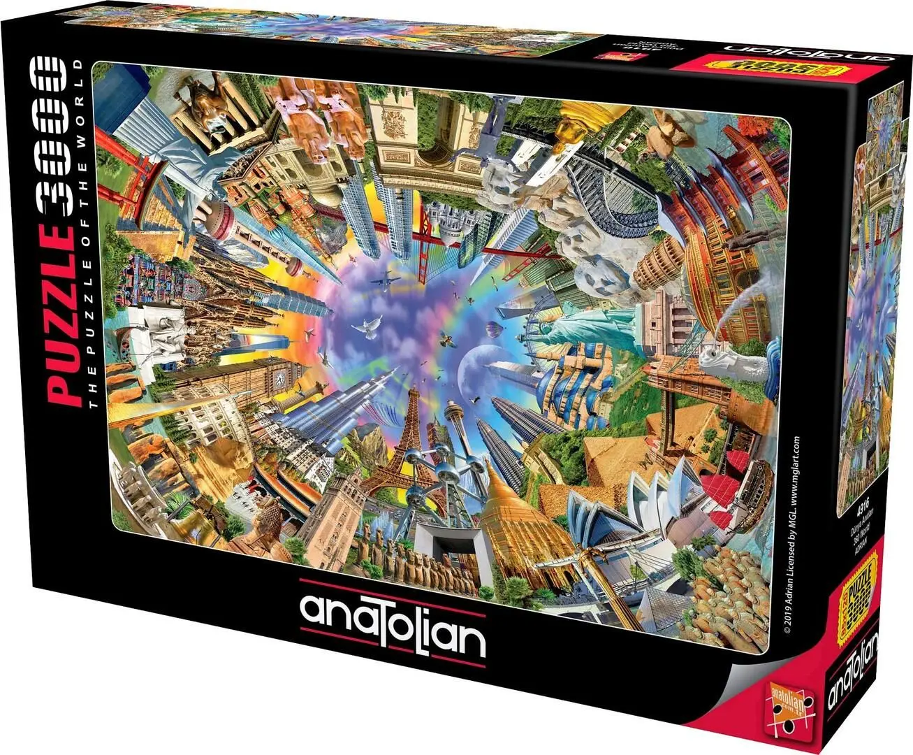 Пазлы Anatolian 360 World A4916