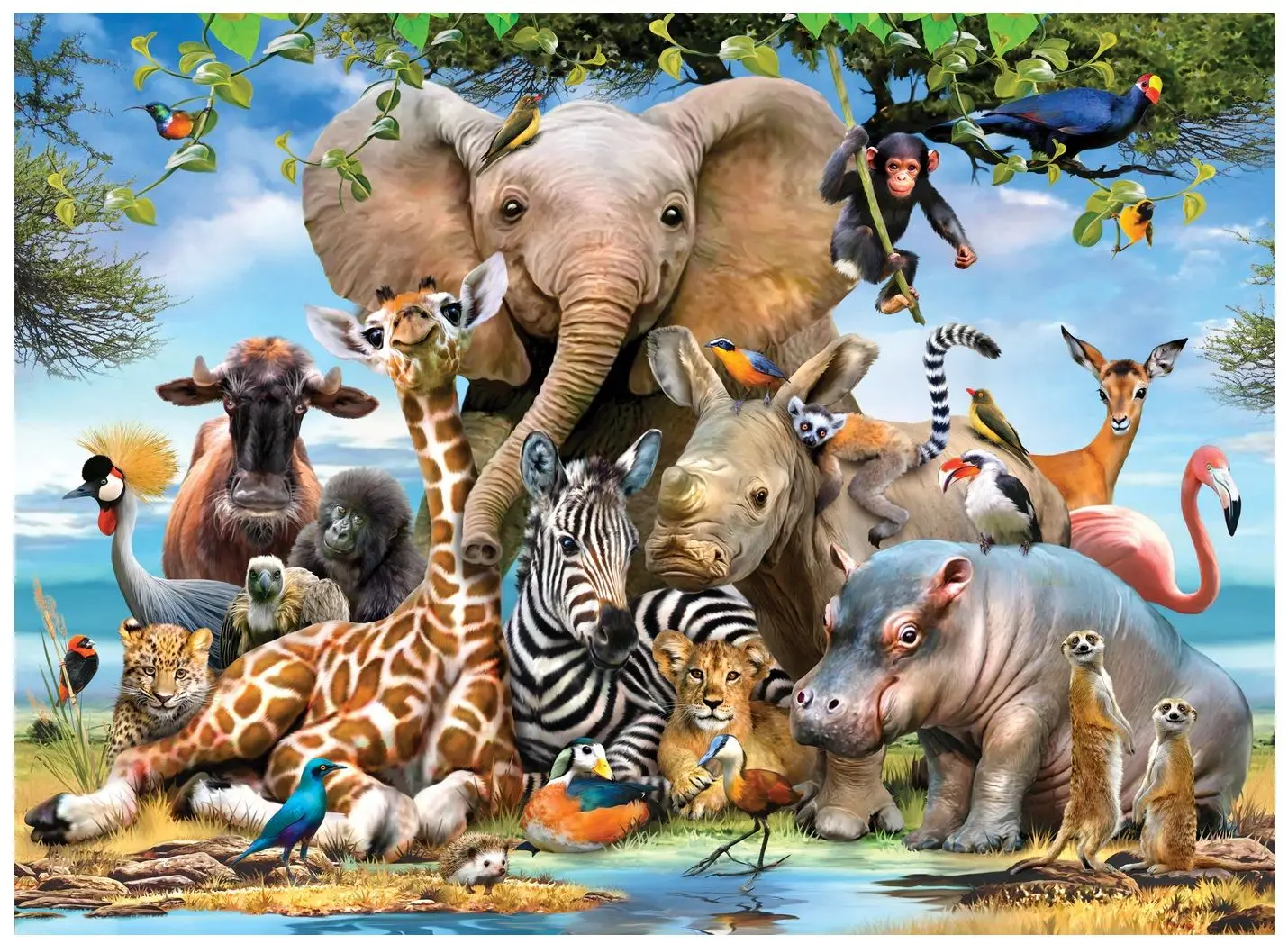 Puzzle Anatolian Africa Smile