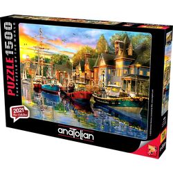 Пазлы Anatolian Harbour Lights A4564