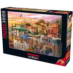 Пазлы Anatolian Harbour Lights A4564