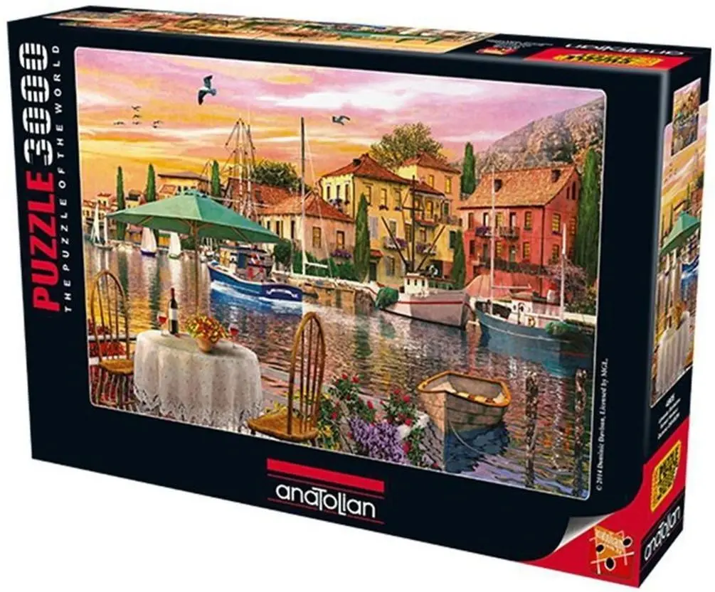 Пазлы Anatolian Harbour Lights A4564