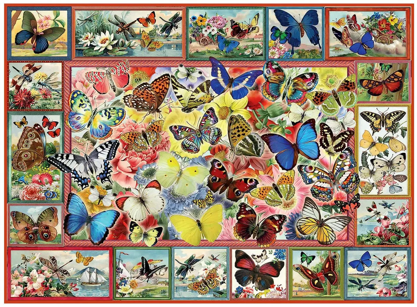 Пазлы Anatolian Lots Of Butterflies