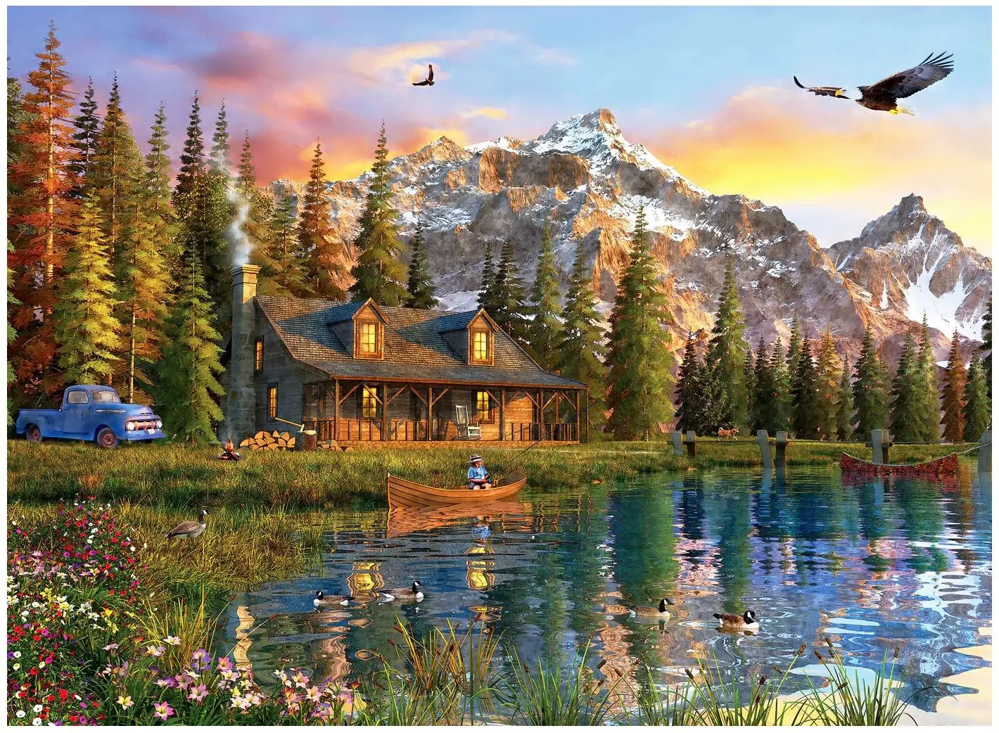 Пазлы Anatolian Oldlook Cabin