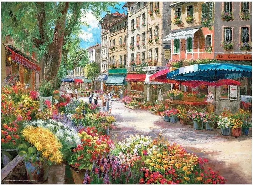 Пазлы Anatolian Paris Flower Market