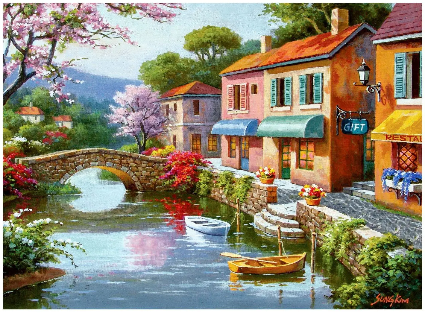 Puzzle Anatolian Quaint Village Shops