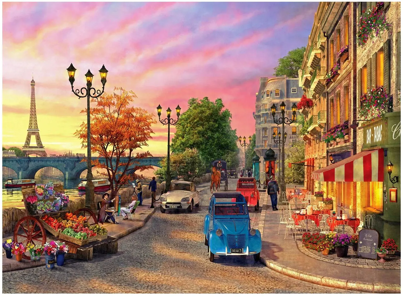 Пазлы Anatolian Seine Sunset