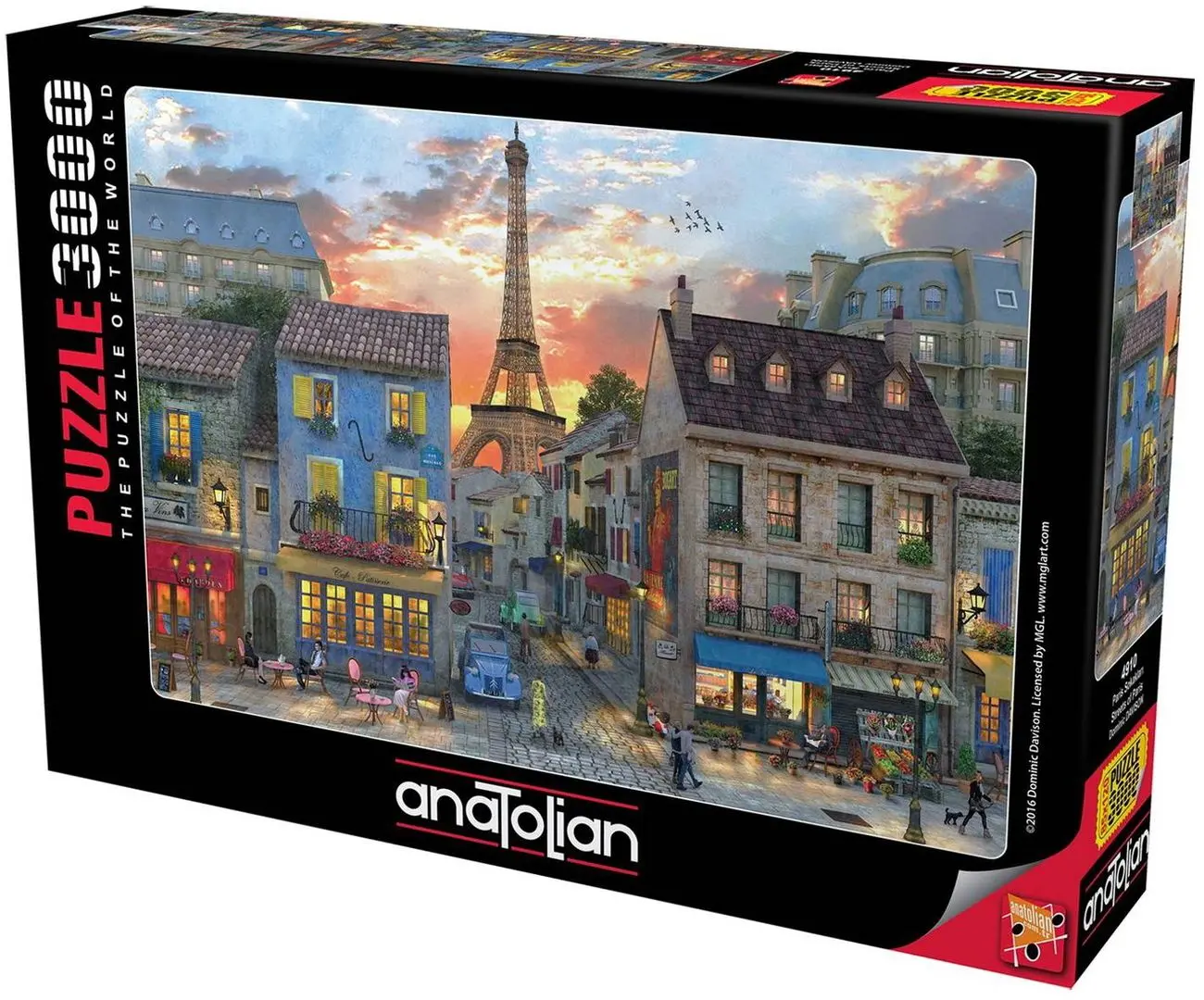 Пазлы Anatolian Streets of Paris A4910