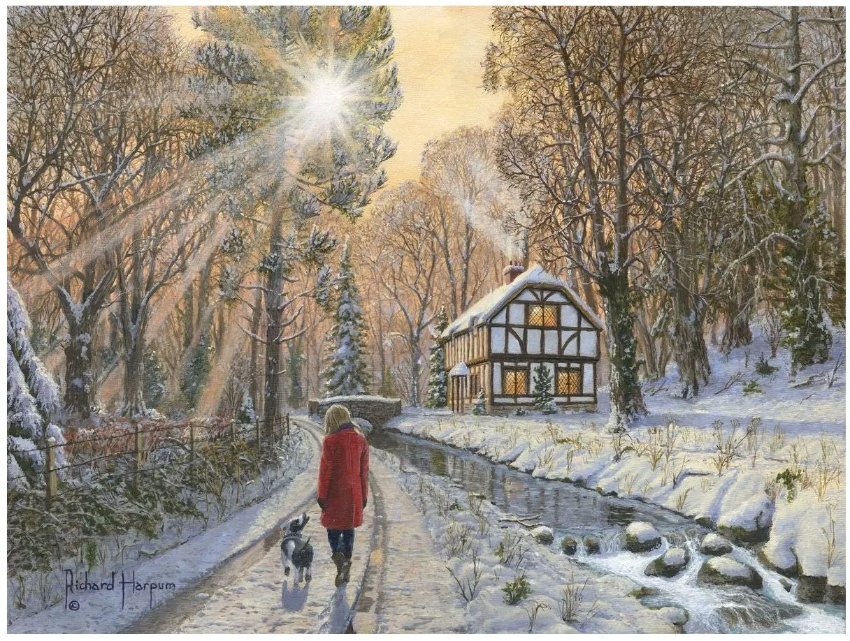 Пазлы Anatolian Winter Woodland