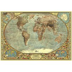 Пазлы Anatolian World Map