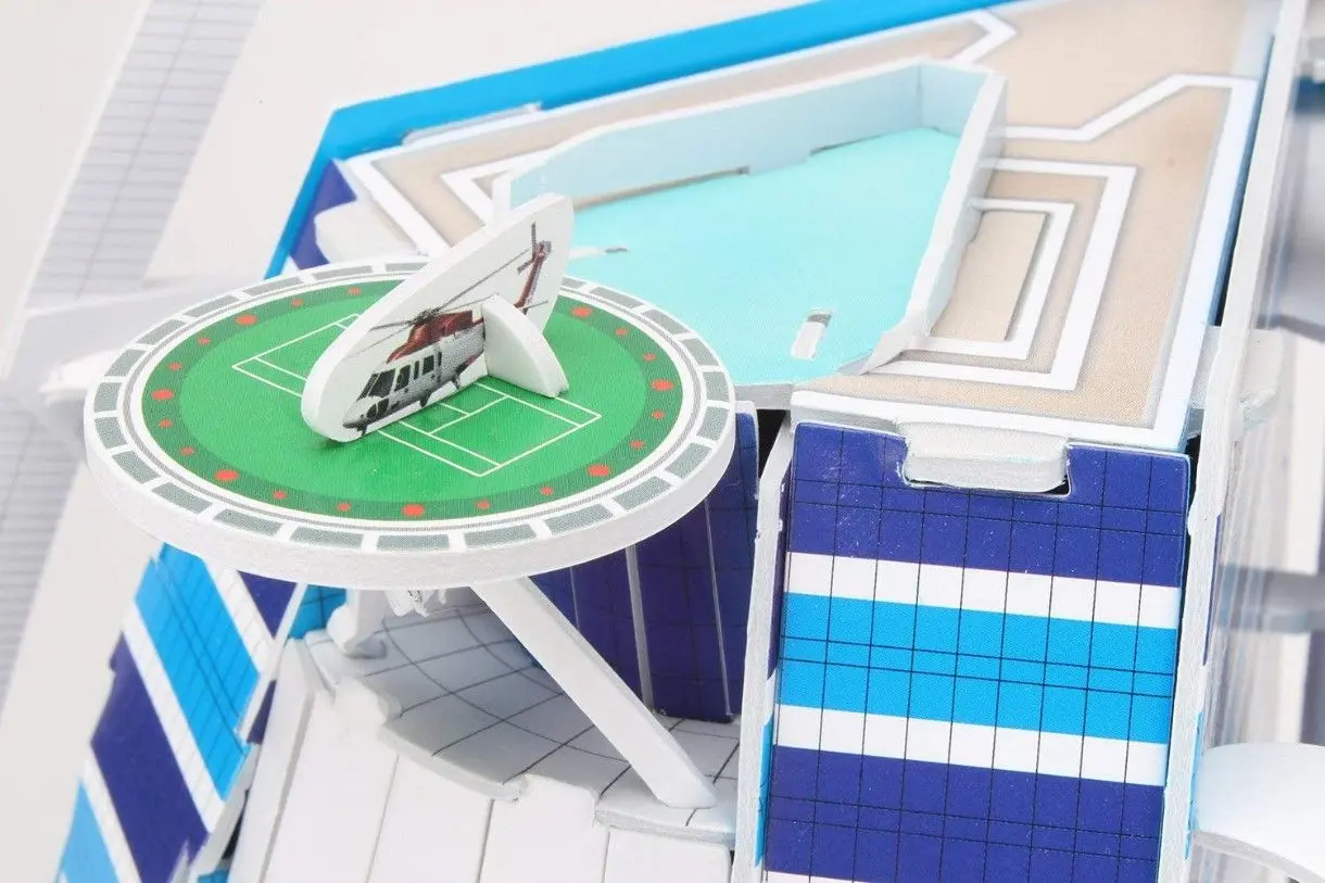 Puzzle 3D CubicFun Burj Al Arab MC101h - 4