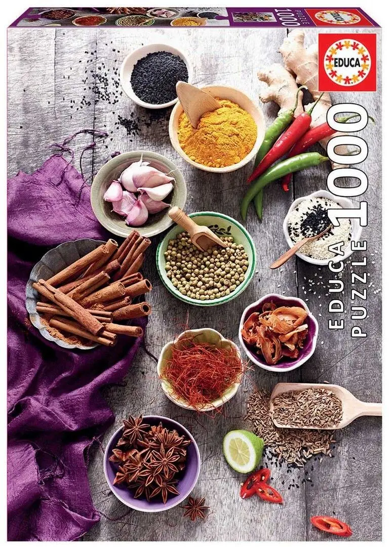 Puzzle Educa Assorted spices