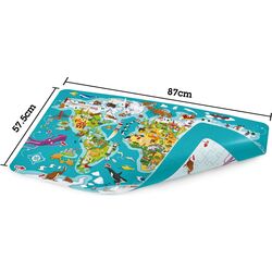 Puzzle-joc de masa 2in1 Hape World Tour E1626 Thumb