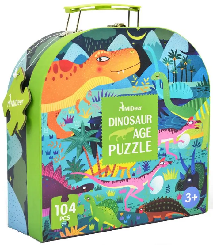 Пазлы Mideer Dinosaur Age