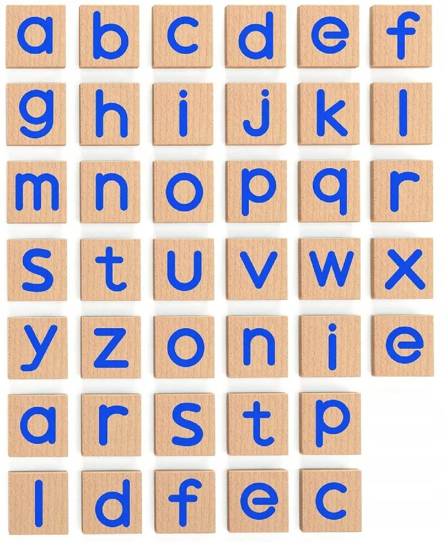 Set litere magnetice Viga Magnetic Lowercase Letter 50590