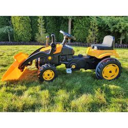 Tractor cu pedale Artyk 073151 (Yellow/Black) Thumb