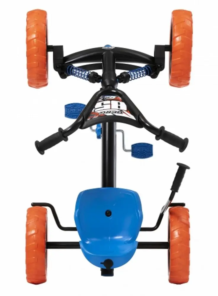 Carting cu pedale 2in1 Berg 24.32.00.00 (Orange/Black)