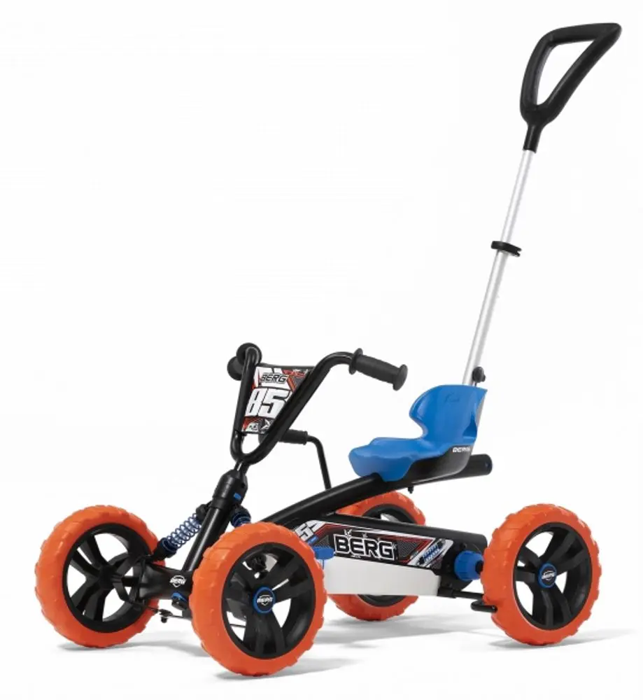 Carting cu pedale 2in1 Berg 24.32.00.00 (Orange/Black)