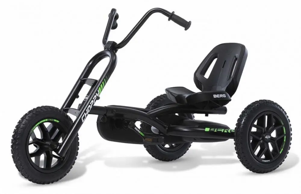 Carting cu pedale Berg 24.15.01.00 (Black/Green)