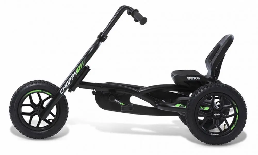 Carting cu pedale Berg 24.15.01.00 (Black/Green)