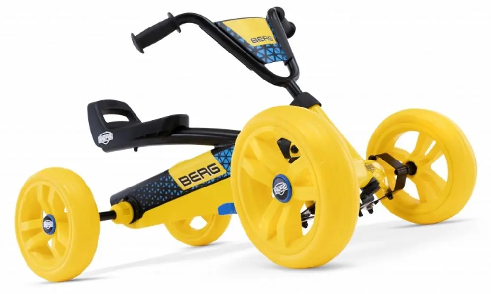 Carting cu pedale Berg 24.30.03.00 (Black/Yellow)