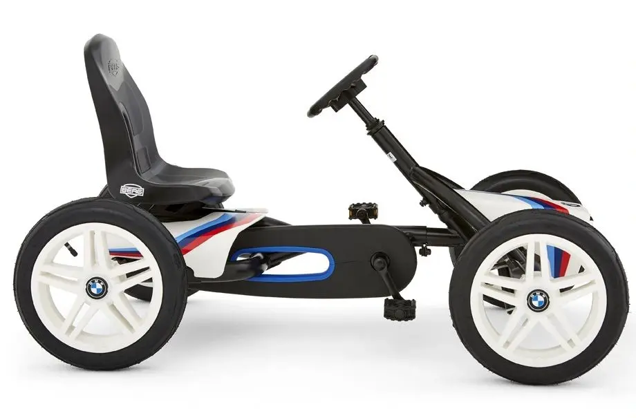 Carting cu pedale Berg BMW Street Racer (Black/White)