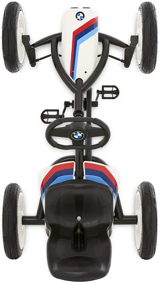 Carting cu pedale Berg BMW Street Racer (Black/White)