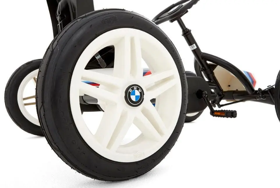 Carting cu pedale Berg BMW Street Racer (Black/White)