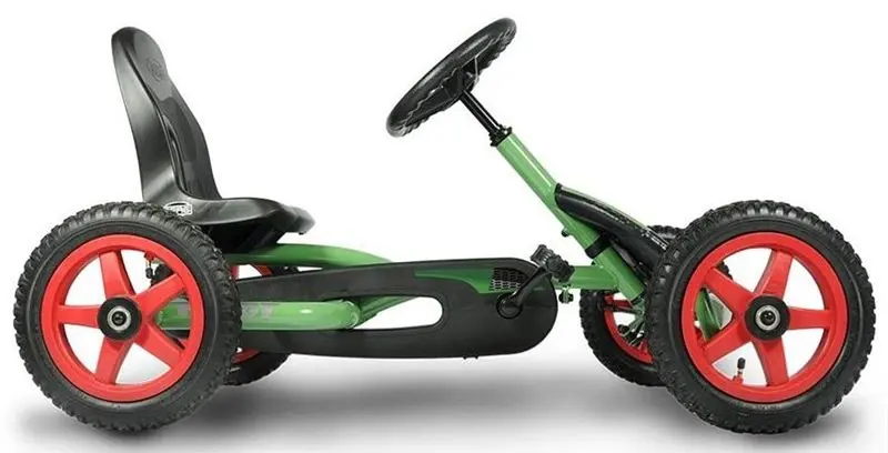 Carting cu pedale Berg Buddy Fendt (Green/Black)