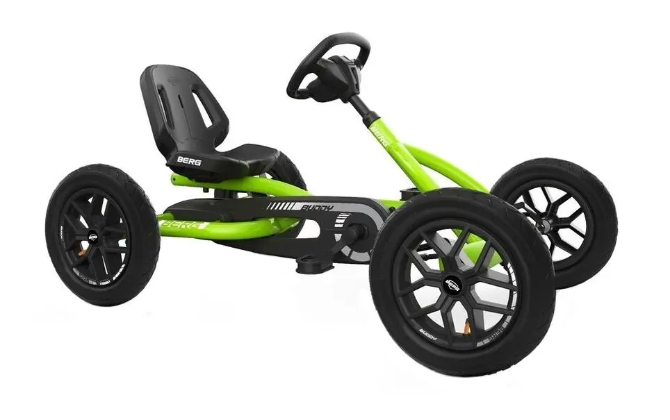 Carting cu pedale Berg Buddy (Lime/Black)