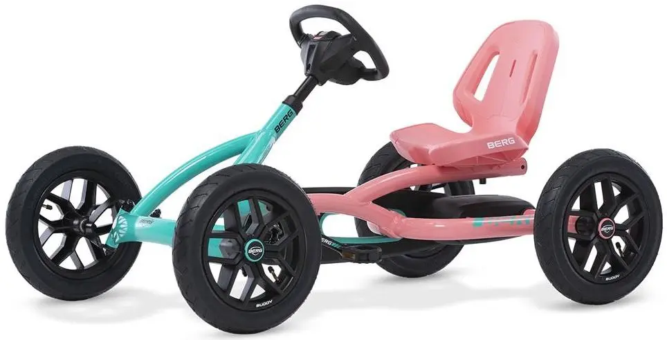 Carting cu pedale Berg Buddy Lua (Pink/Turquoise)