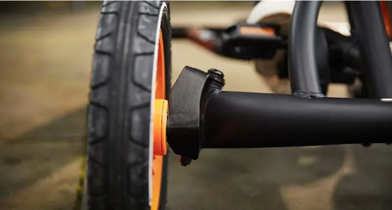 Carting cu pedale Berg Buddy Pro (Black/Orange)