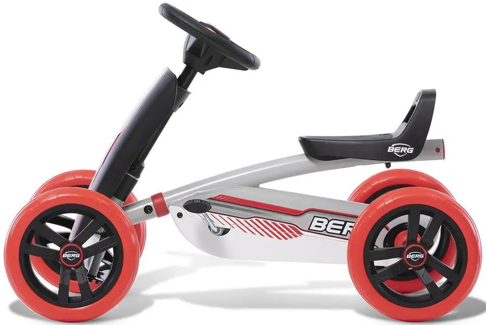 Carting cu pedale Berg Buzzy Beatz (Red/Gray)