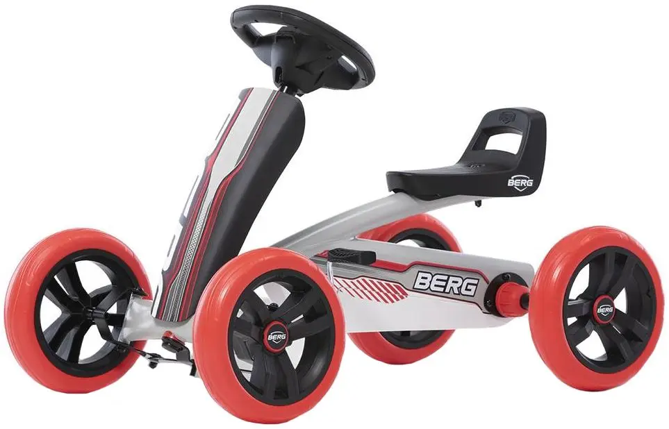 Carting cu pedale Berg Buzzy Beatz (Red/Gray)