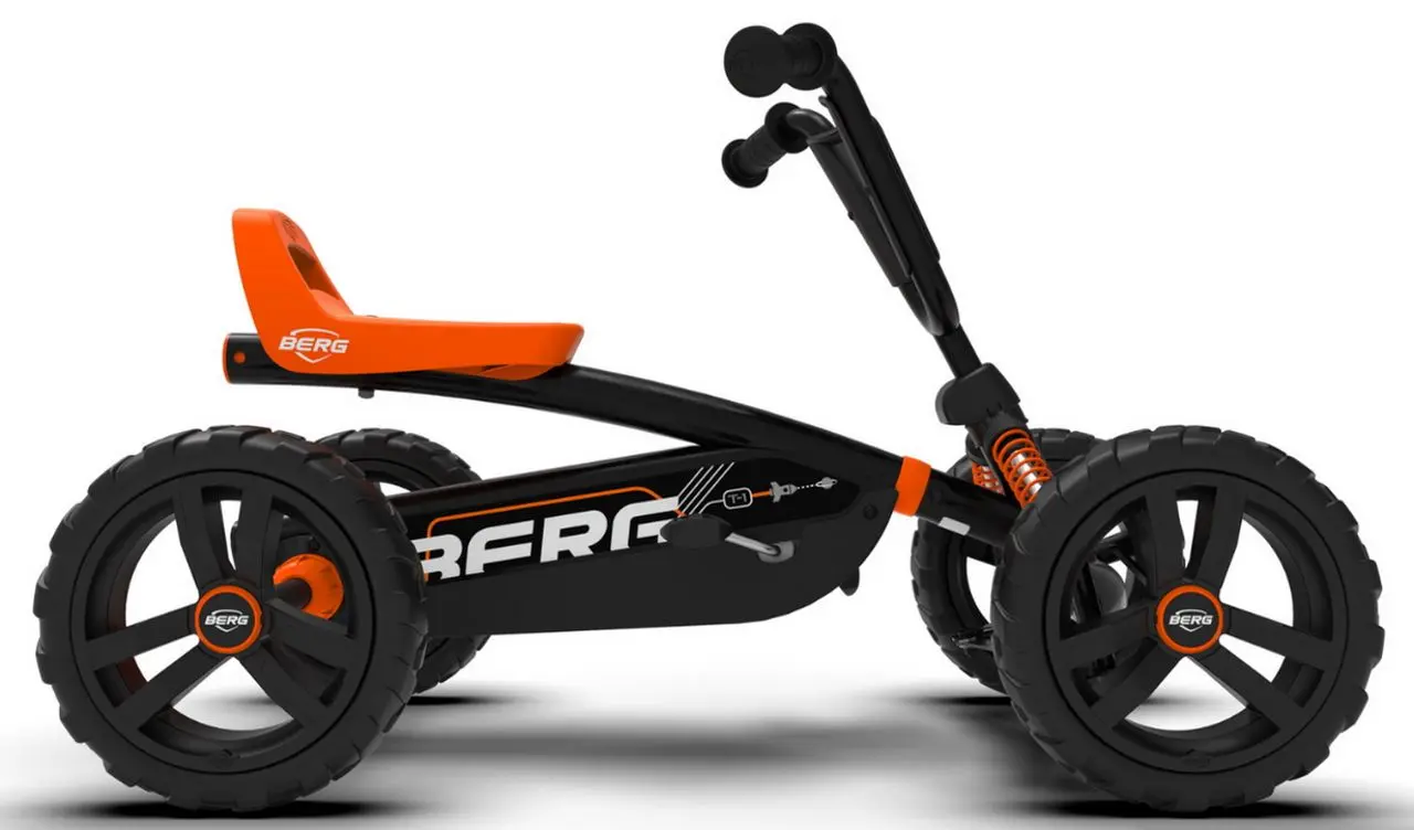 Carting cu pedale Berg Buzzy Galaxy 24.30.07.00 (Black/Orange)