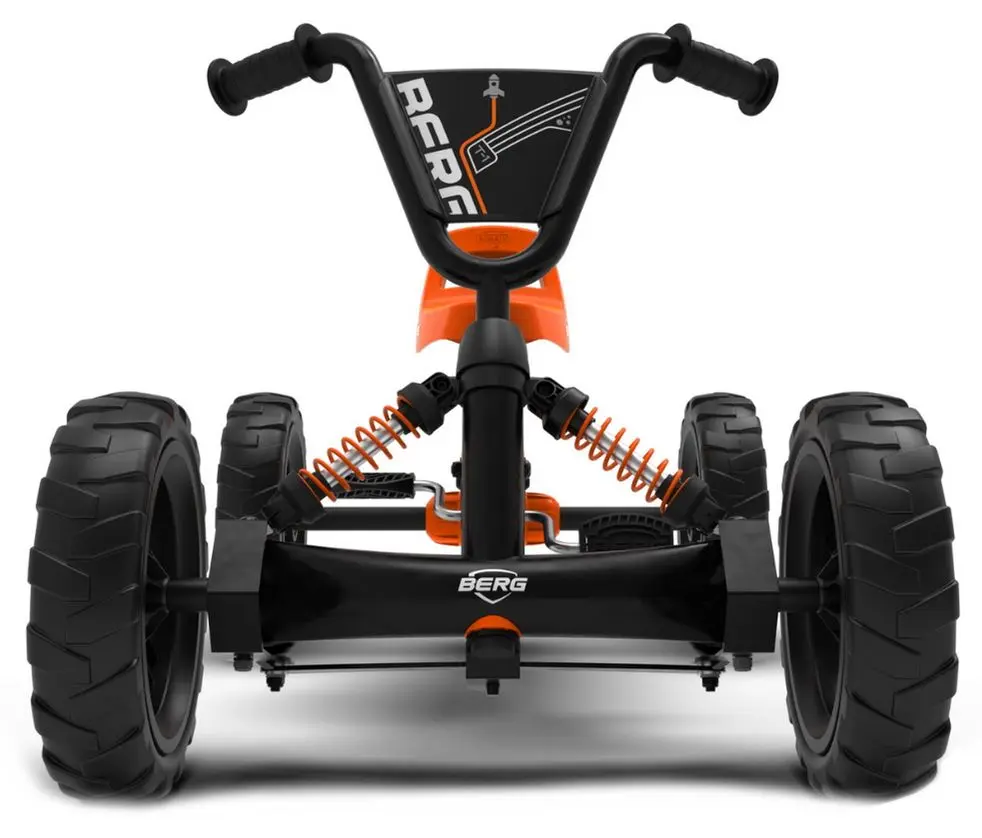 Carting cu pedale Berg Buzzy Galaxy 24.30.07.00 (Black/Orange)