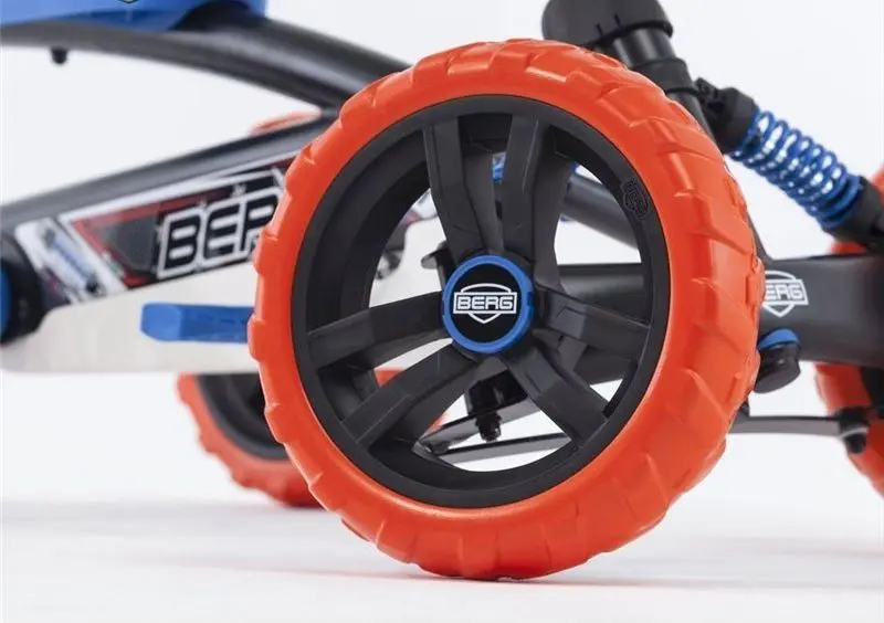 Carting cu pedale Berg Buzzy Nitro (Black/Blue)