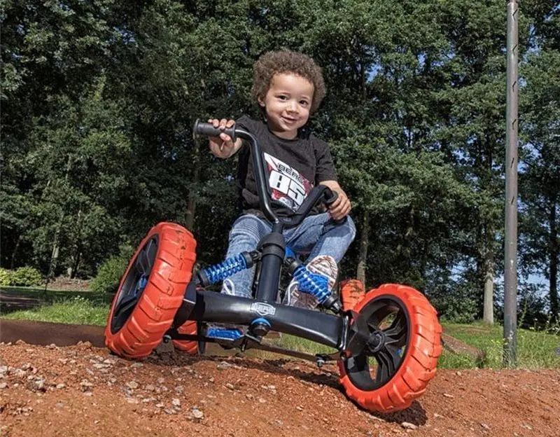 Carting cu pedale Berg Buzzy Nitro (Black/Blue)