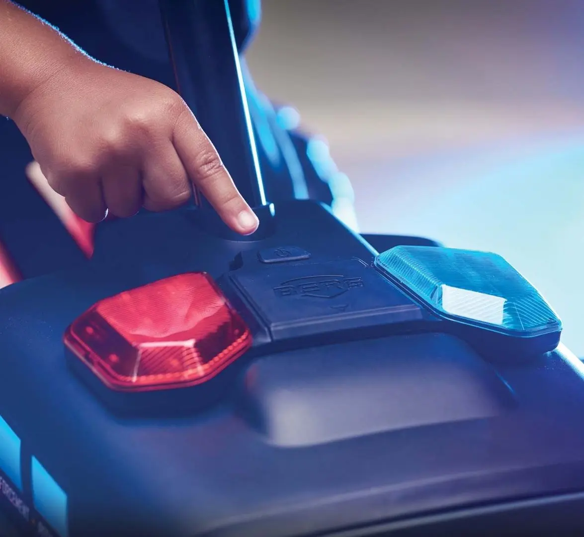 Carting cu pedale Berg Buzzy Police (Black)