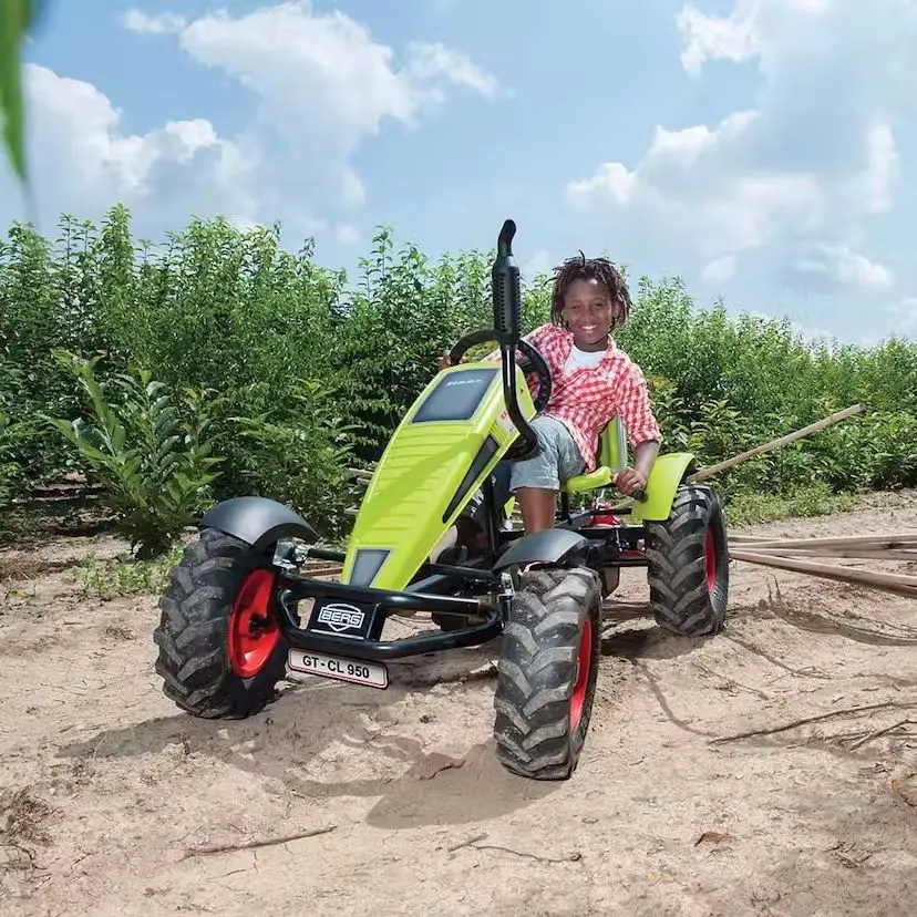 Carting cu pedale Berg Claas BFR (Green/Red)