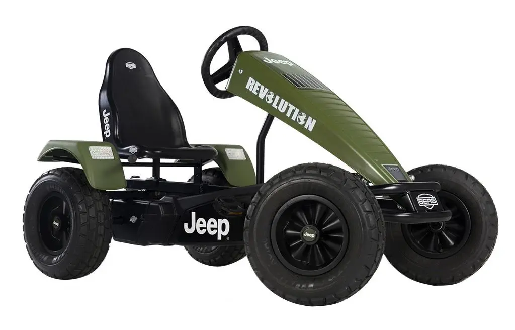 Carting cu pedale Berg Jeep Revolution BFR (Green)