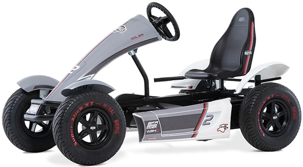 Carting cu pedale Berg Race GTS Full Spec BFR (Grey)