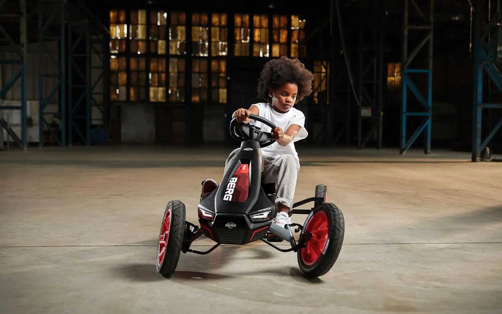 Картинг с педалями Berg Rally APX (Black/Red)