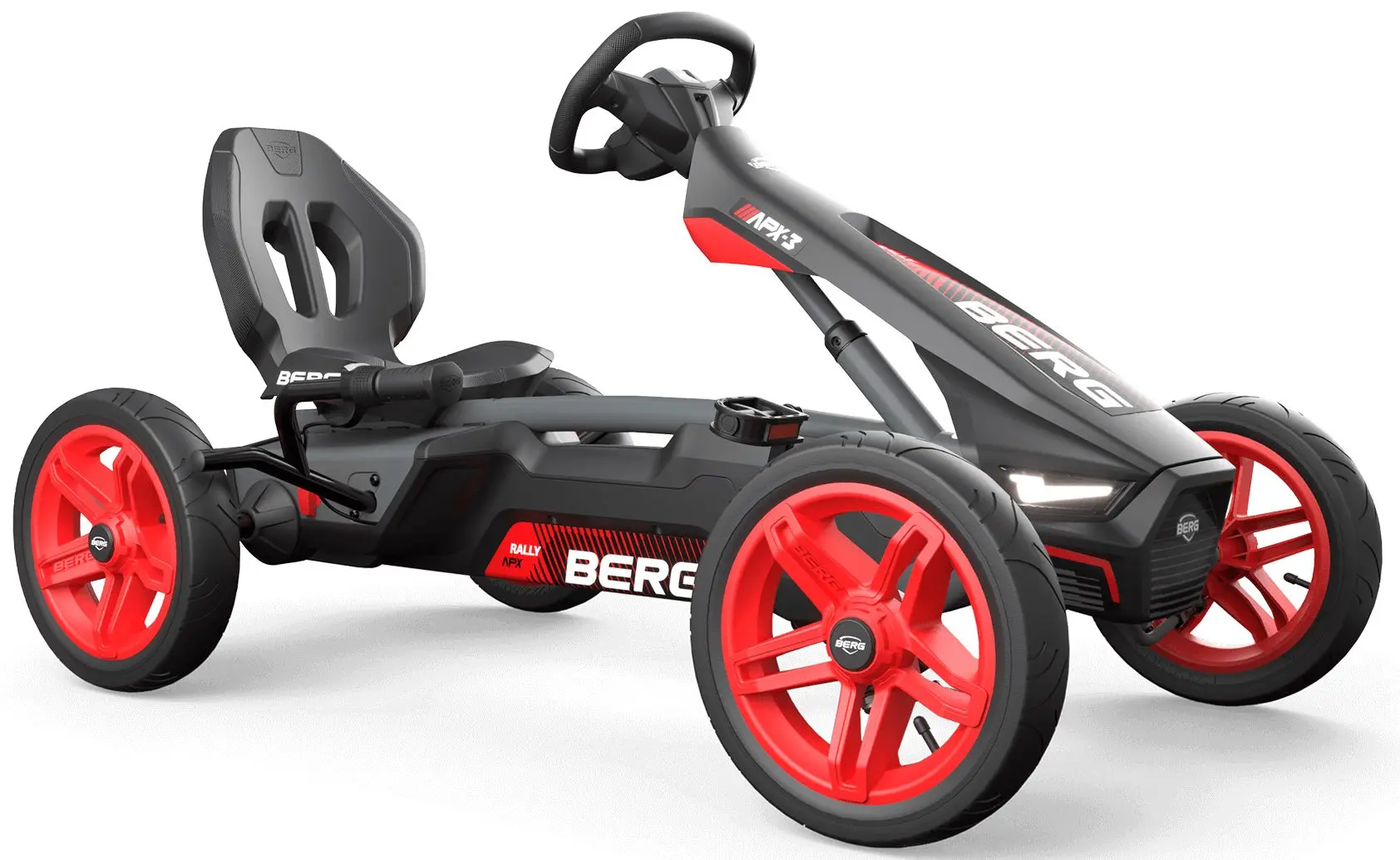 Картинг с педалями Berg Rally APX (Black/Red)