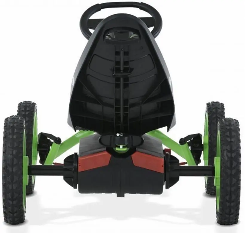 Carting cu pedale Berg Rally Force (Black/Green)