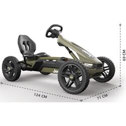 Carting cu pedale Berg Rally Jeep Cherokee Thumb