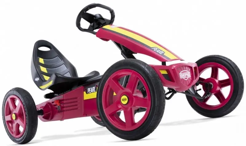 Carting cu pedale Berg Rally Pearl Gokart (Pink)