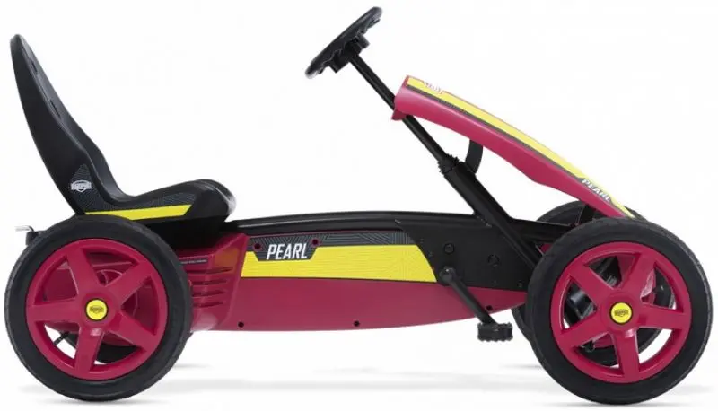 Carting cu pedale Berg Rally Pearl Gokart (Pink)